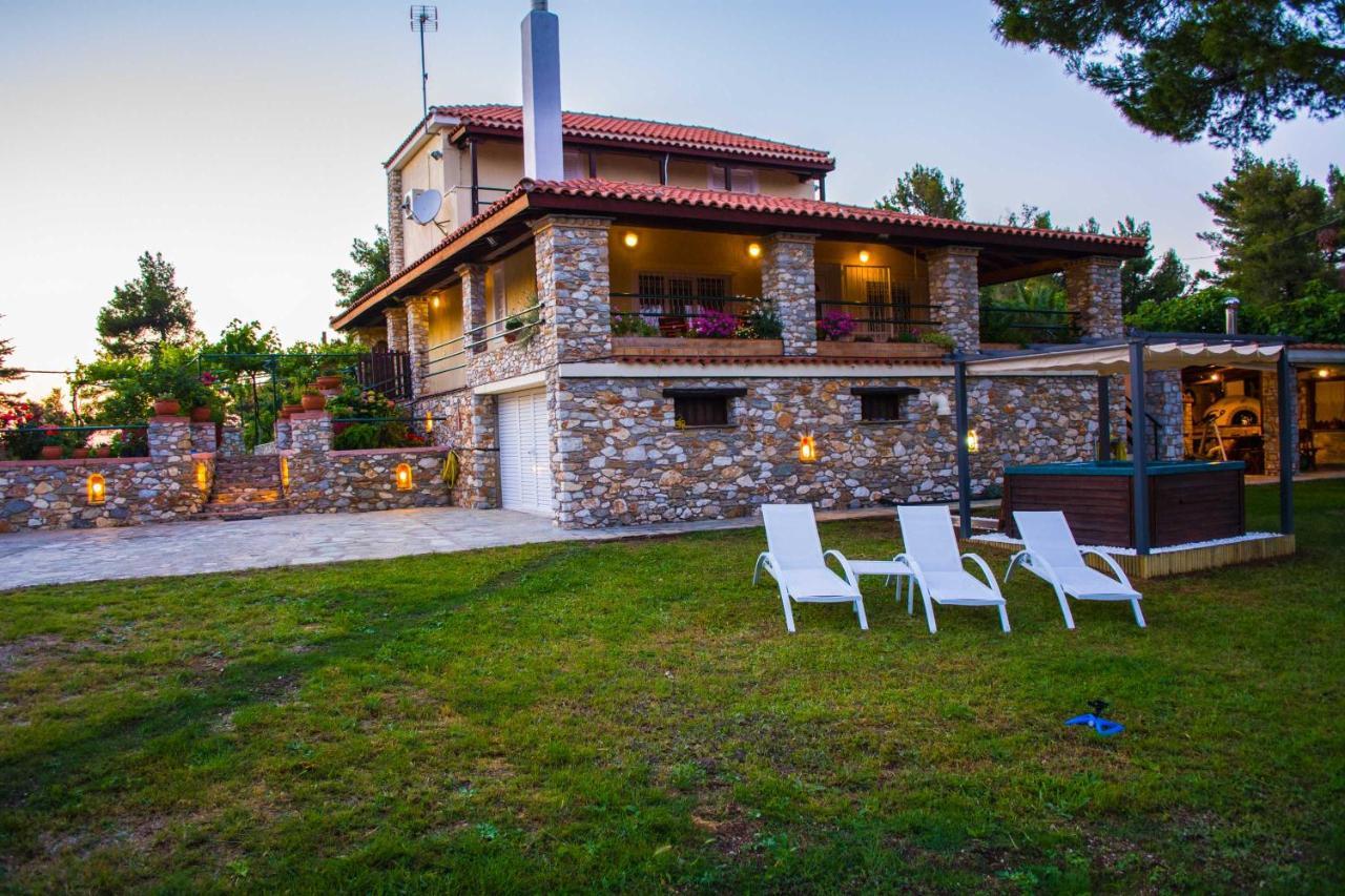 Villa Gem Moni Evaggelistrias Exteriör bild